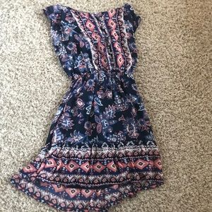 hollister patterned dress